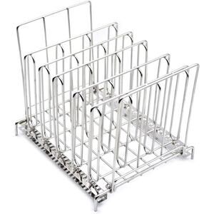Sous Vide Rack - Collapsible - Adjustable Dividers - Stainless Steel